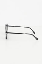 Occhiali da sole neri per uomo e donna dal design futuristico 25041 01 CRISTIAN LEROY 