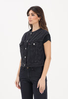 LEVI'S Gilet '90s in denim nero da donna 005NP-0003 . LEVI'S® 