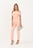 SIMONA CORSELLINI Top elegante rosa pesca da donna P26CPTO01401 V0697 SIMONA CORSELLINI 