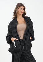 MAR DE MARGARITAS Bomber Raven nero da donna MMABW01391 NE01 Mar de margaritas 