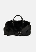 SPRAYGROUND Borsone FUR CRAY BLACK MINI DUFFLE nero per uomo e donna 910D8209NSZ . SPRAYGROUND 