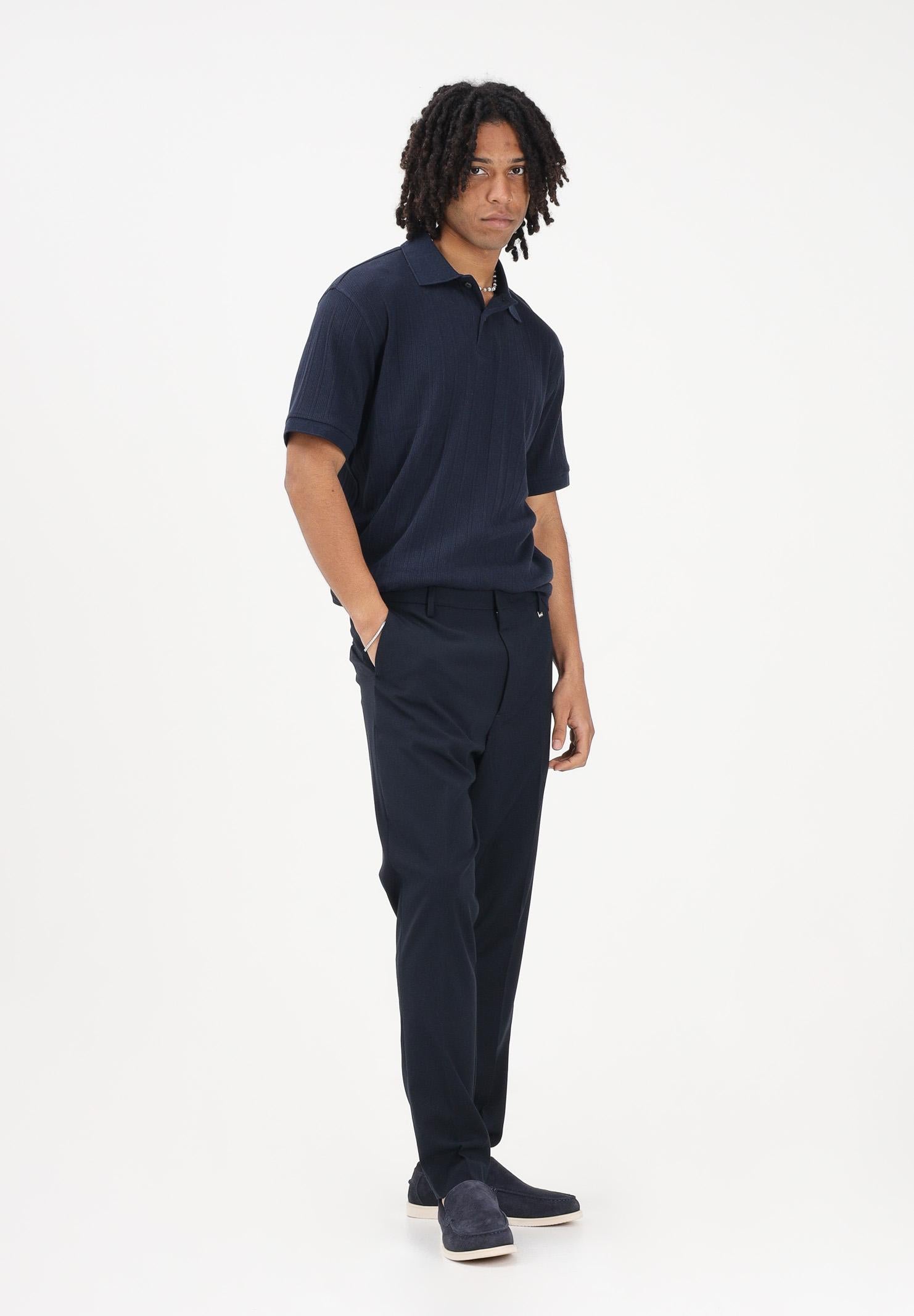 I'M BRIAN Pantalone elegante blu da uomo PA3686 005 I'M BRIAN 