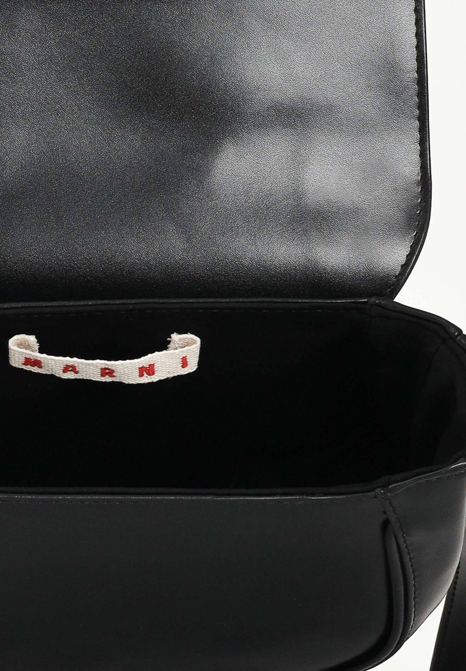 MARNI Borsa a tracolla Smile nera da donna M01476M00TK 0M900 MARNI 