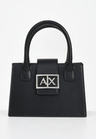 ARMANI EXCHANGE Borsa a mano nera da donna con logo XW000306AF12039 UC001 ARMANI EXCHANGE 