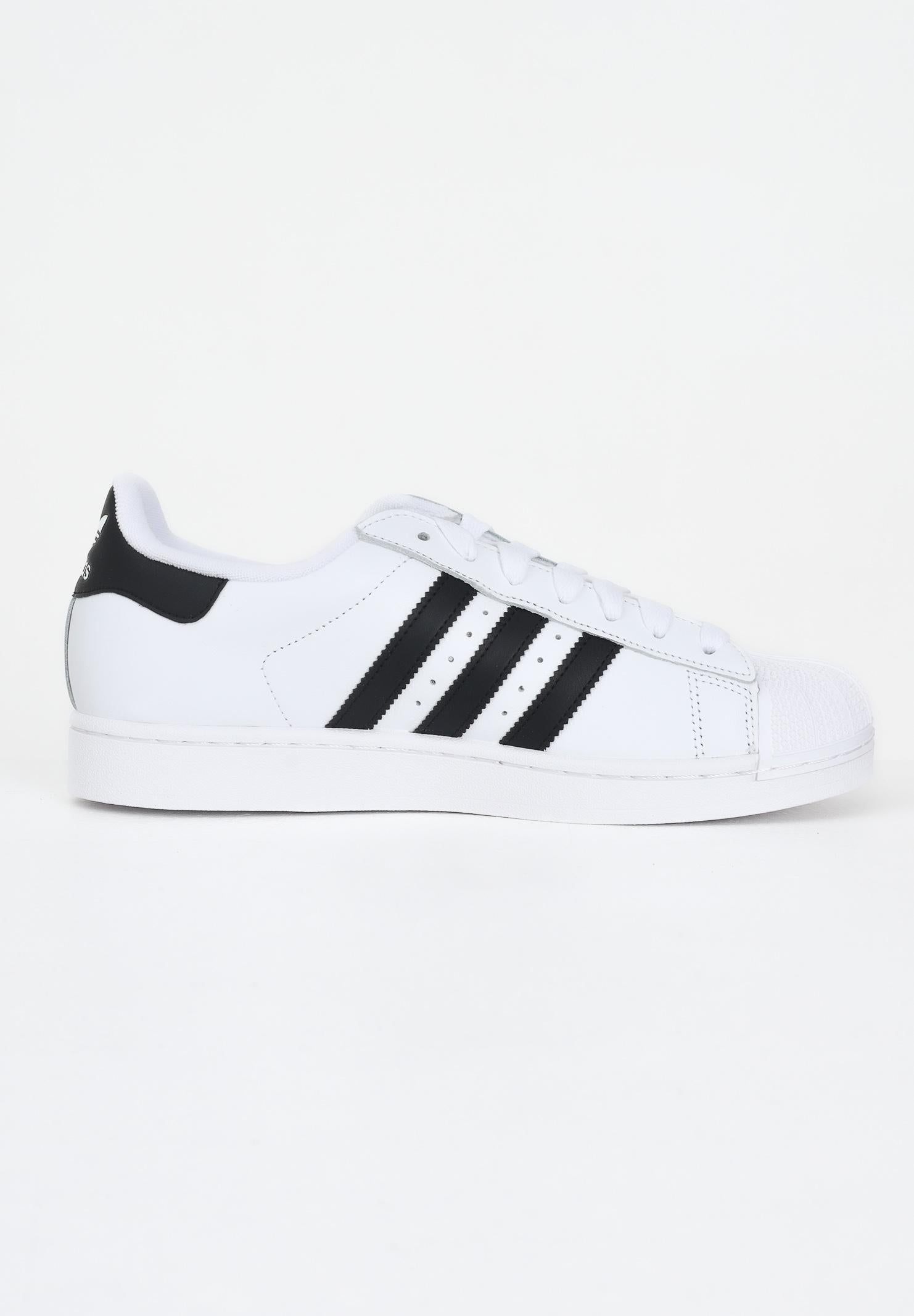 ADIDAS ORIGINALS Sneakers Superstar bianche e nere da uomo IH8659 . ADIDAS ORIGINALS 