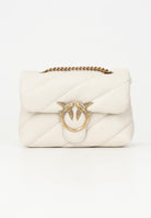 PINKO Borsa a tracolla Mini Love Bag Puff burro da donna 100039A0F2 Z14Q PINKO 