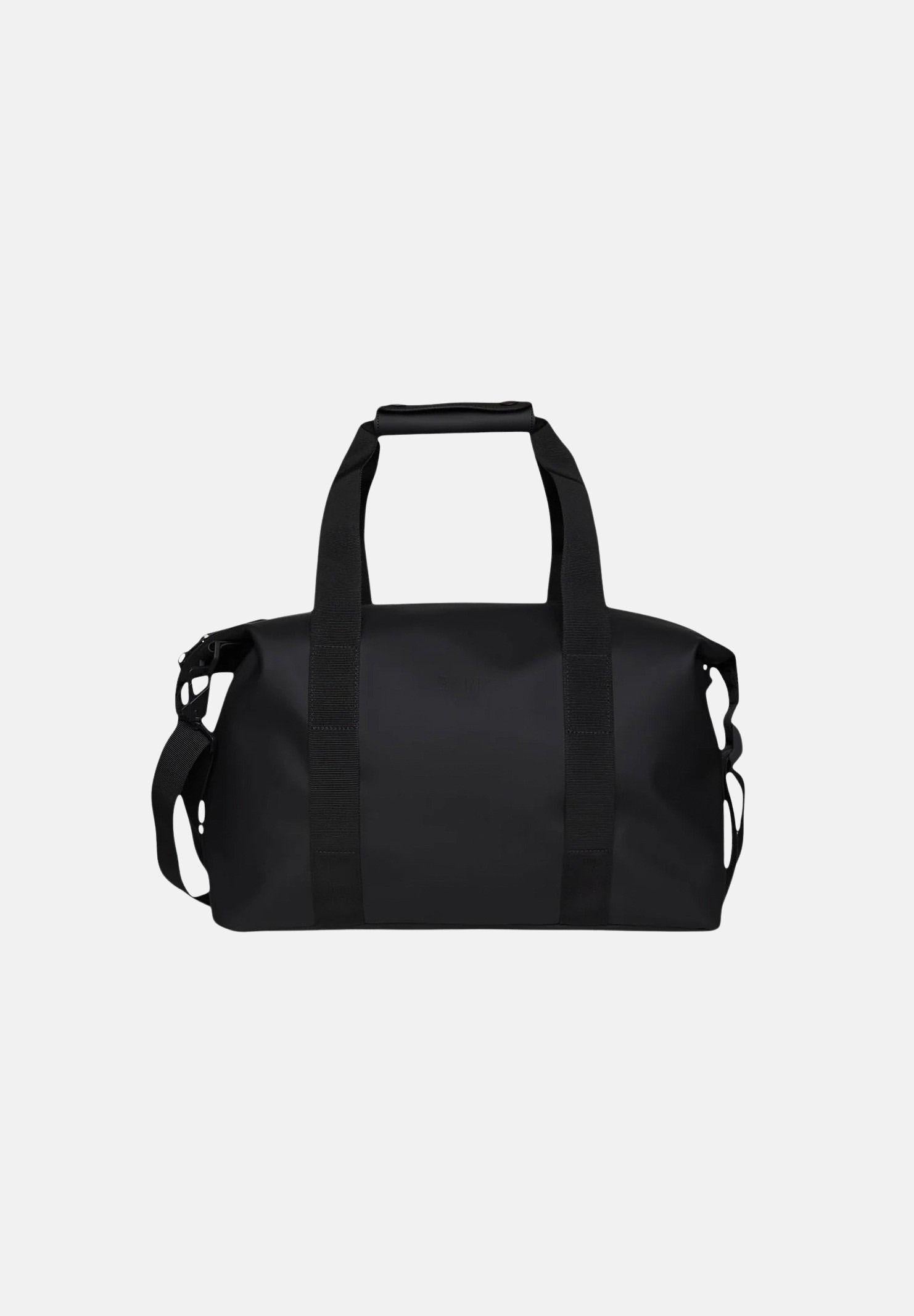 RAINS Borsone Hilo Weekend Bag Small nero per uomo e donna RA14220 BL RAINS 