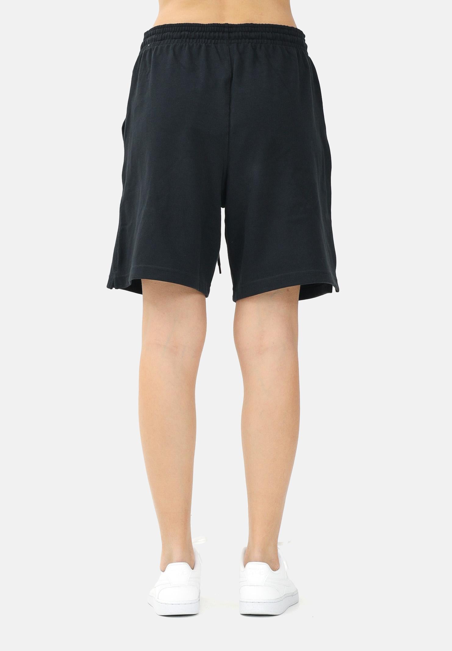 NIKE Shorts sportivo nero per uomo e donna con ricamo logo FQ4359 010 NIKE 