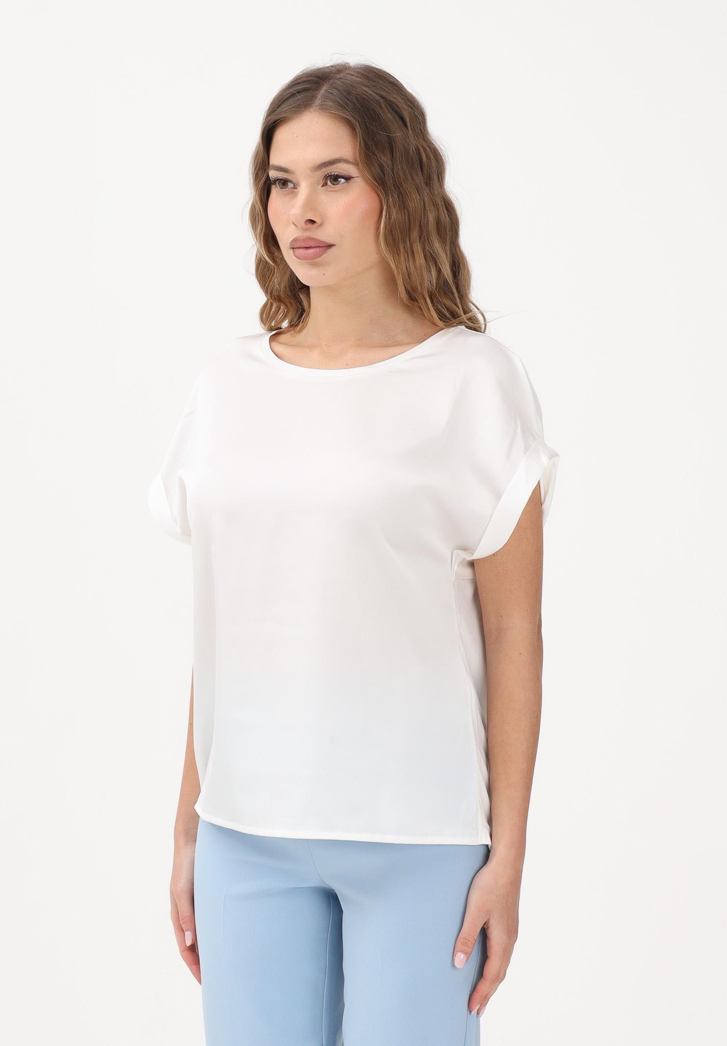 ONLY Blusa a manica corta bianca da donna 15303413 SNWH ONLY 