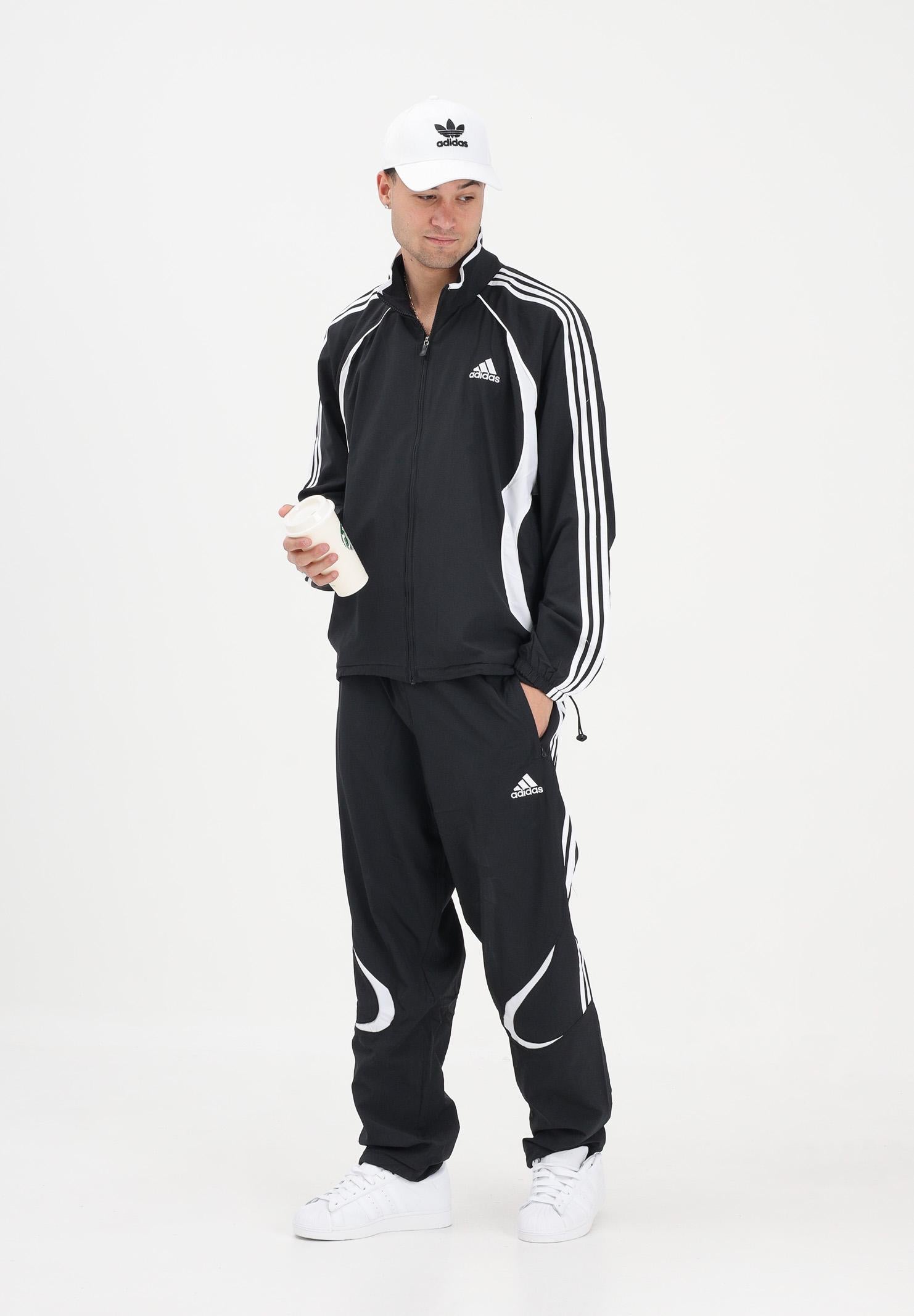 ADIDAS ORIGINALS Pantalone sportivo Teamgeist Adicolor nero da uomo KD5863 . ADIDAS ORIGINALS 