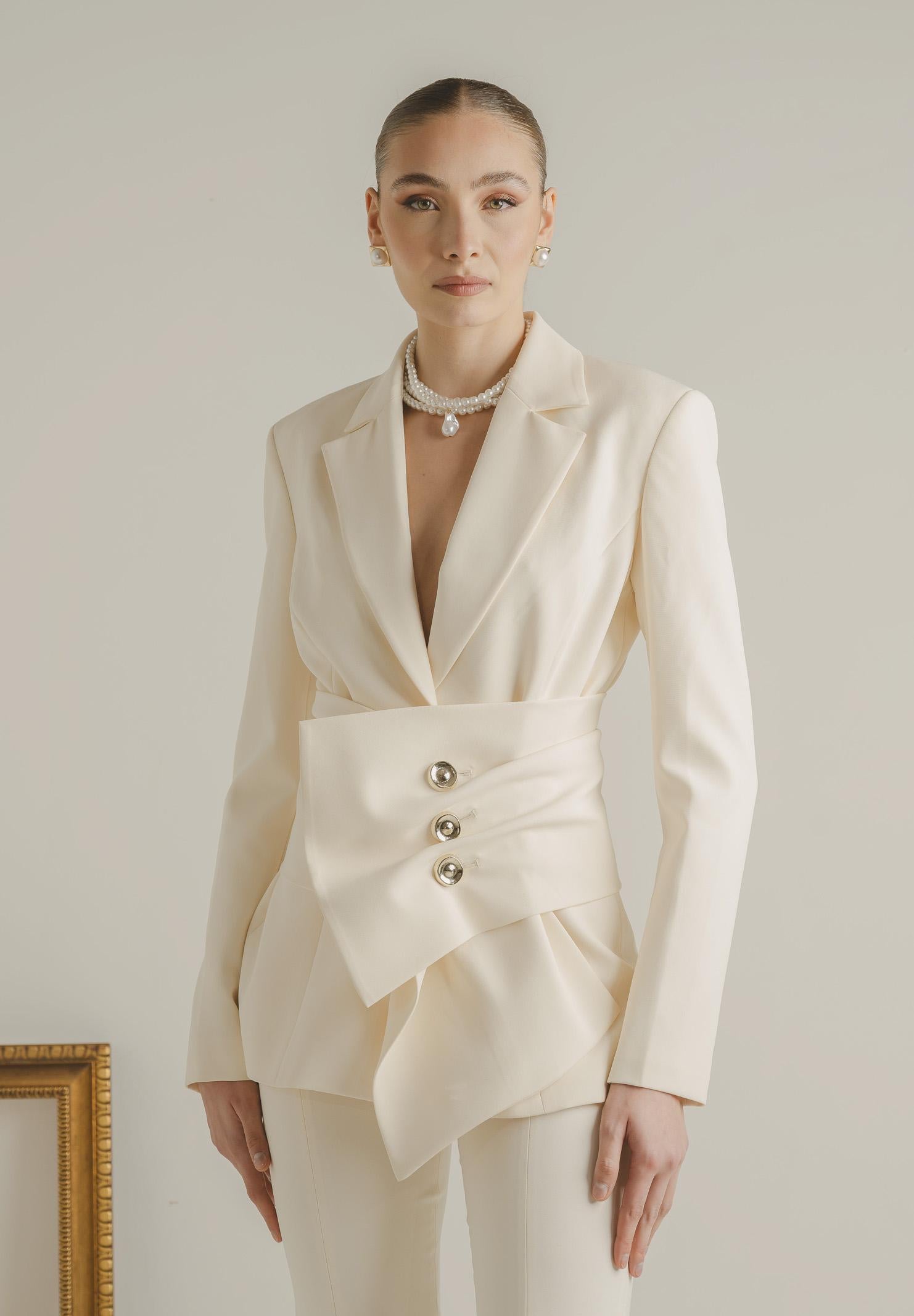 SANTAS Giacca ALLURE crema da donna PV2622 CR SANTAS 