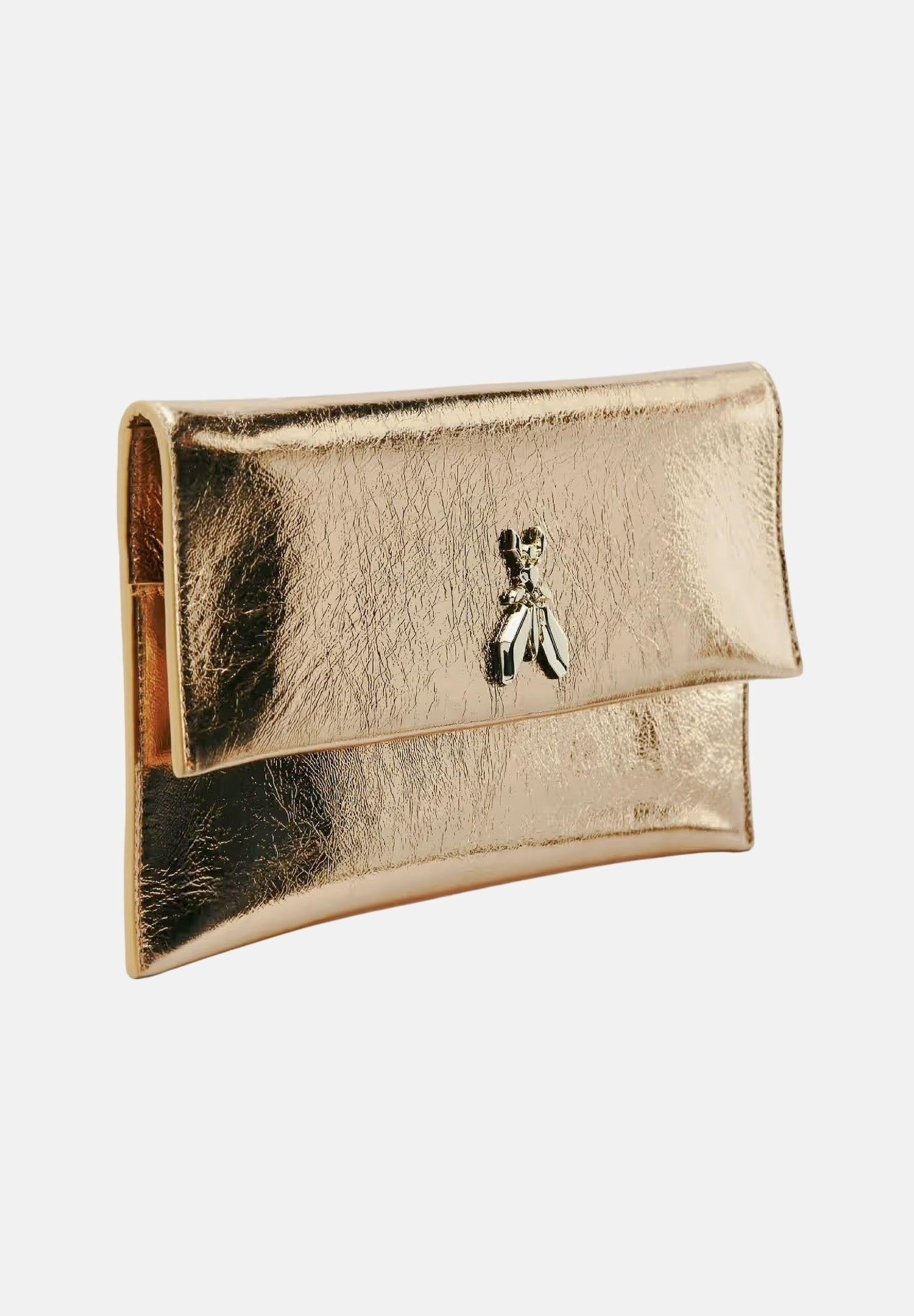 PATRIZIA PEPE Pochette Fly oro metallizzato da donna CB5460L041 Y442 PATRIZIA PEPE 