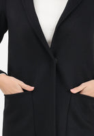 VICOLO Cappotto lungo nero da donna TF0002 A99 VICOLO 