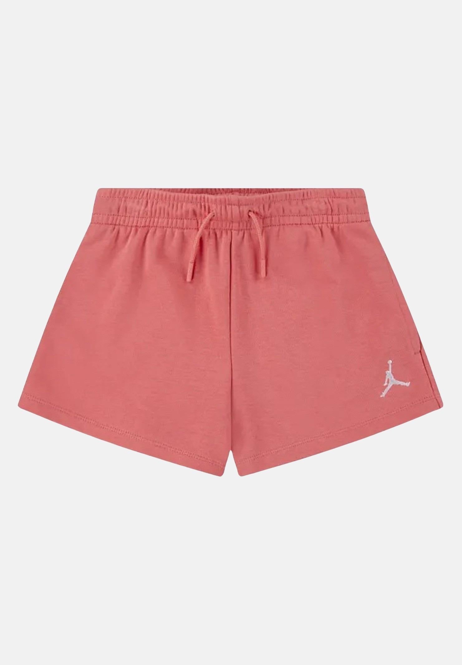 Shorts JORDAN BROOKLYN rosa: stile e comfort per la bambina