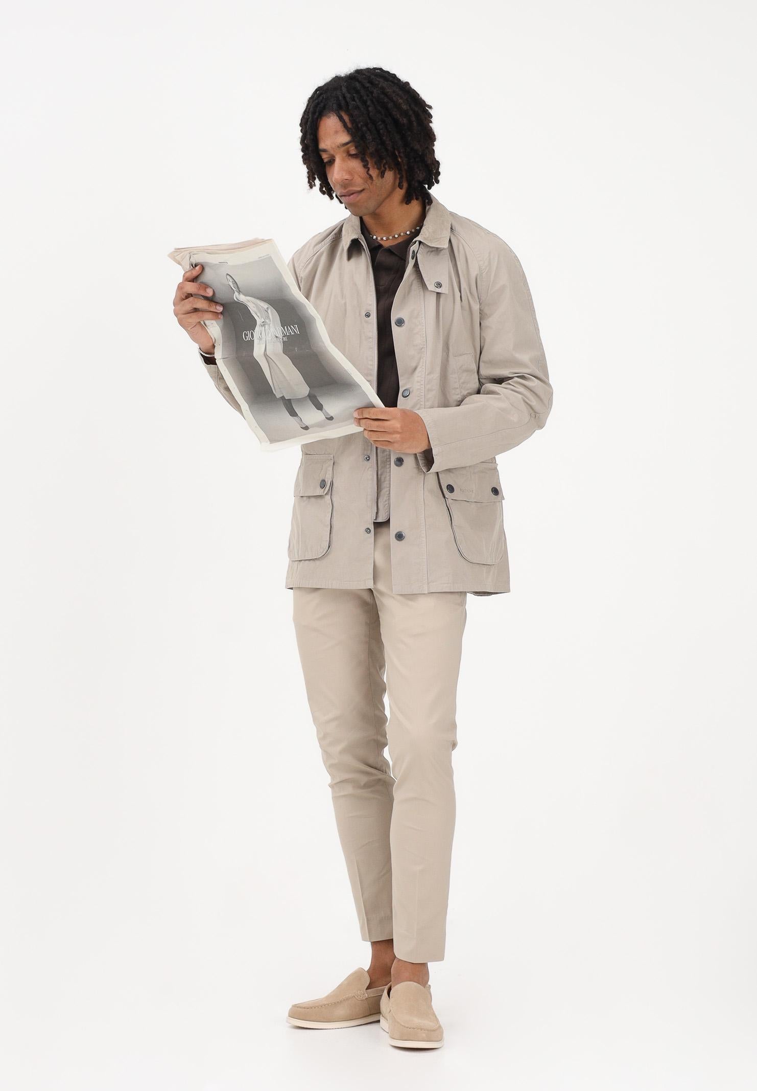 BARBOUR Trench corto Ashby Casual beige da uomo 261-MCA0792 ST32 BARBOUR 