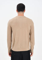 SELECTED HOMME Maglioncino girocollo beige da uomo 16094647 Kelp SELECTED HOMME 