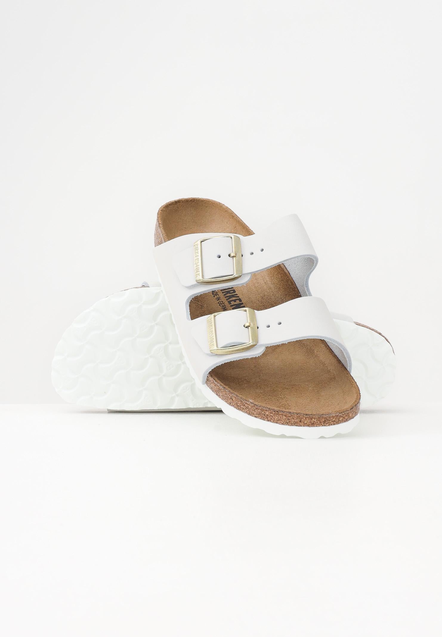 Ciabatte Arizona bianche da donna 1029475 . BIRKENSTOCK 