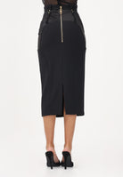 ELISABETTA FRANCHI Gonna midi nera da donna dalla costruzione a bustier GO14862E2 110 ELISABETTA FRANCHI 