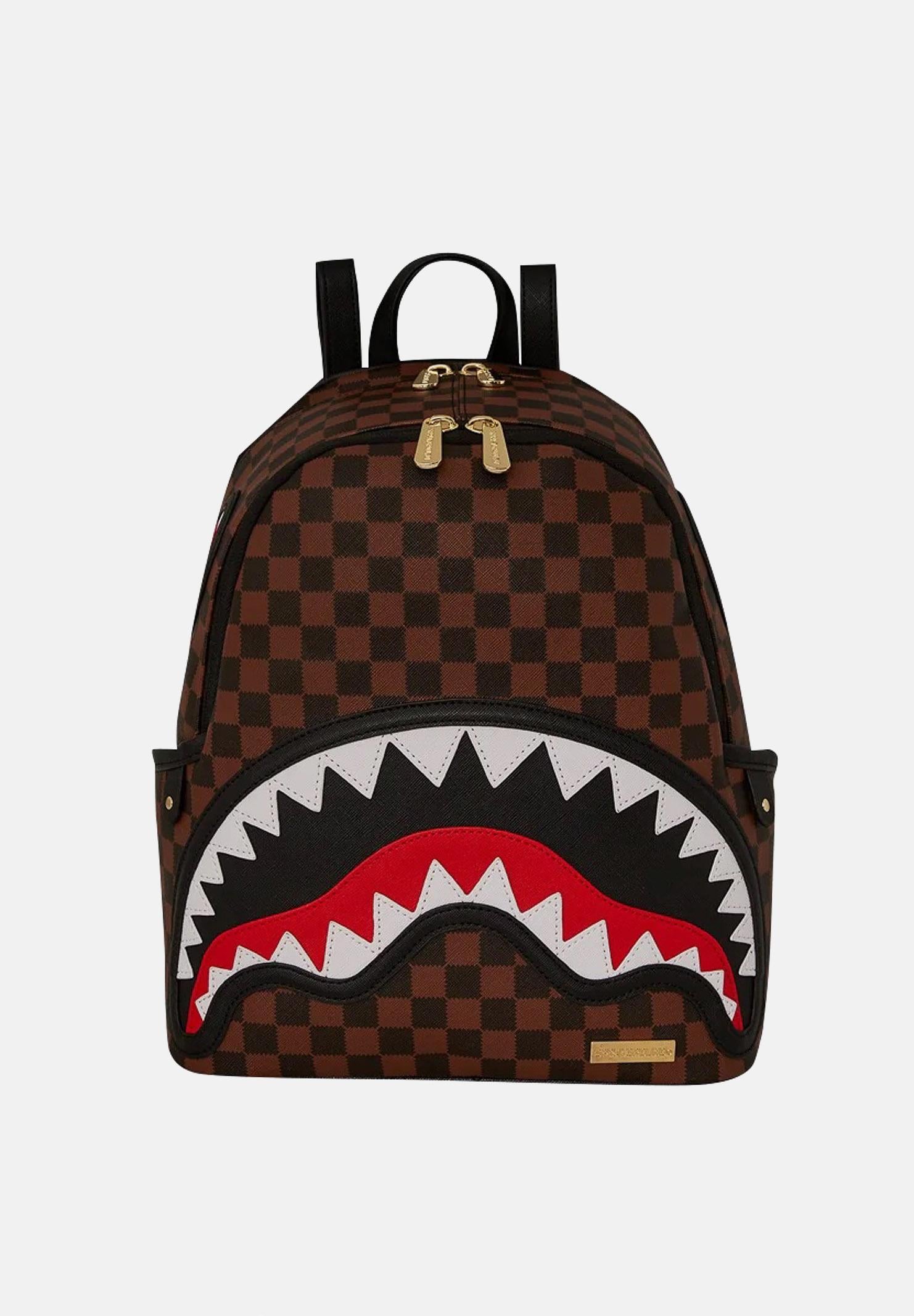 SPRAYGROUND Zaino SAWTOOTH SHARKS IN PARIS SAVAGE marrone per uomo e donna 910B7833NSZ  SPRAYGROUND 