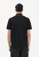 ARMANI EXCHANGE Polo a manica corta nera da uomo con dettagli a contrasto XM001285AF10366 UC001 ARMANI EXCHANGE 
