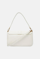 JUST CAVALLI Borsa a spalla bianca da donna con fibbia logo 80RA4BA2ZSA89 003 JUST CAVALLI 
