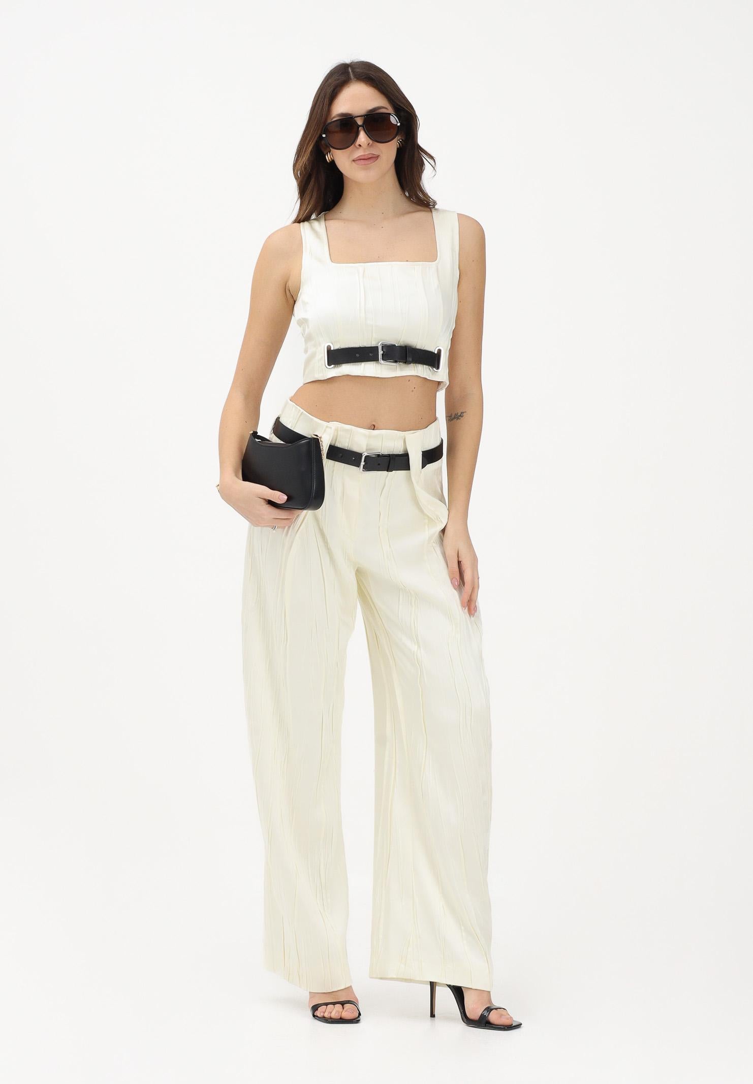 SPORTMAX Pantalone elegante SPXLESENA avorio da donna 2612131022600 001 SPORTMAX 