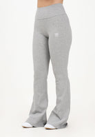 ADIDAS ORIGINALS Leggings Essentials Rib Flared grigio da donna IY9674 . ADIDAS ORIGINALS 