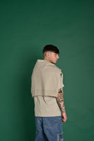 DSQUARED2 Felpa girocollo beige per donna, ragazzi e bambini con stampa logo DQ2739D0094 DQ717 DSQUARED2 