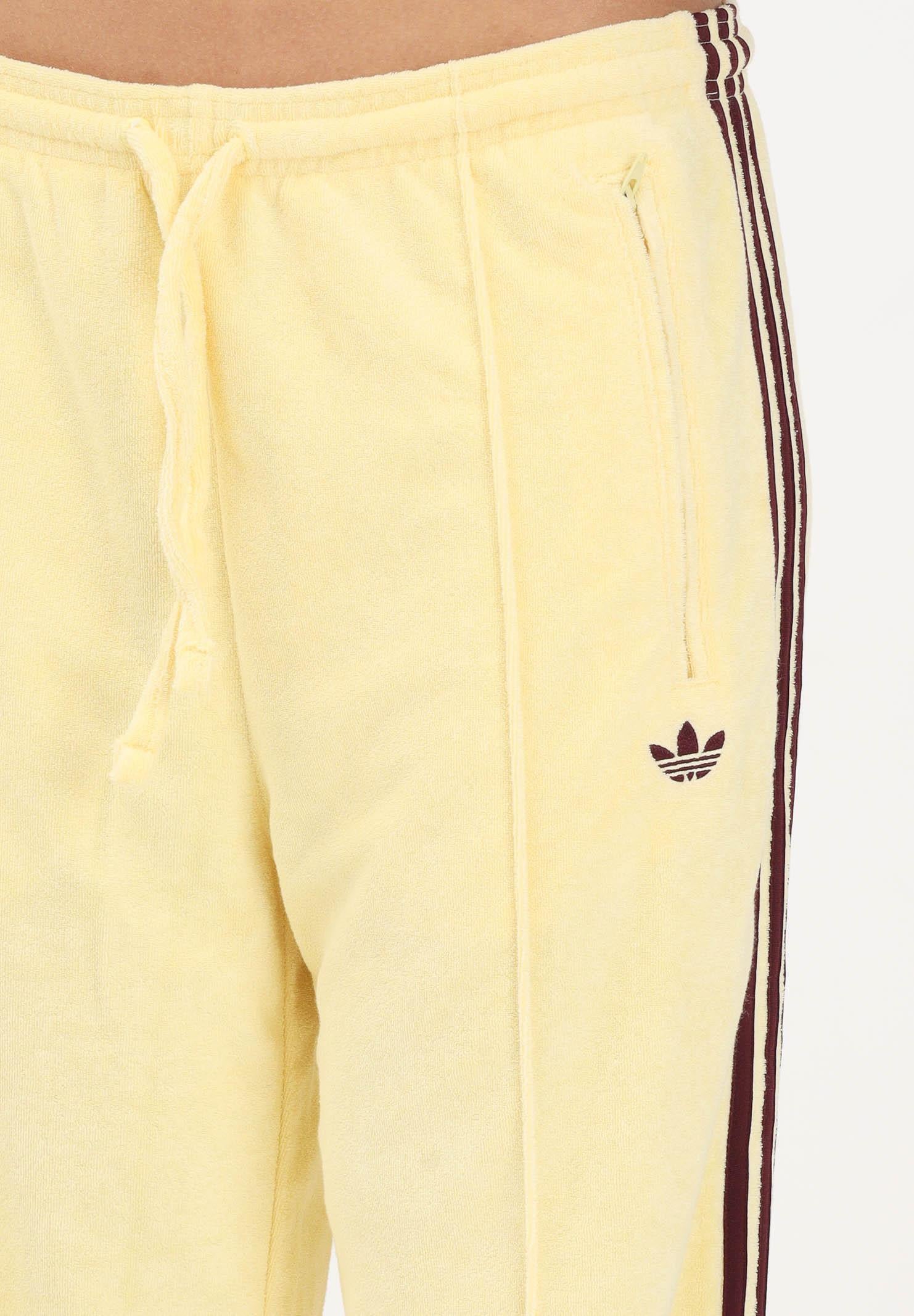 ADIDAS ORIGINALS Pantalone sportivo TERRY TOWEL FIREBIRD giallo da donna KQ6662 . ADIDAS ORIGINALS 