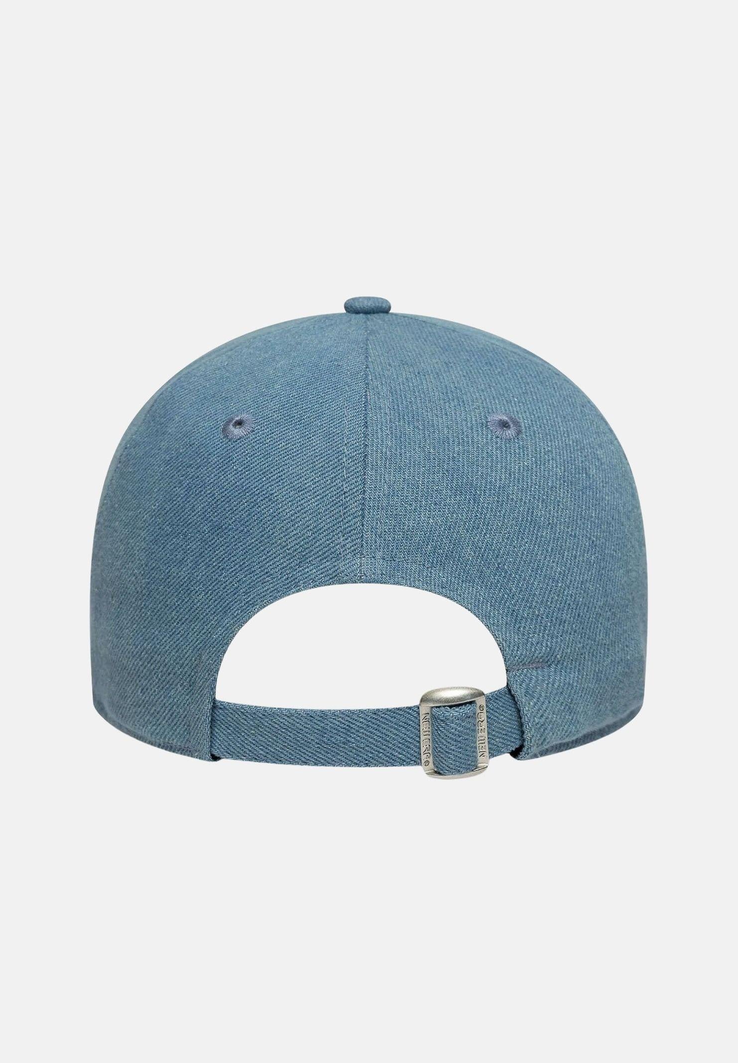 NEW ERA Cappello con visiera 9TWENTY New York Yankees MLB in denim chiaro per uomo e donna 60771756 . NEW ERA 