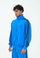 ADIDAS ORIGINALS Felpa con zip Firebird Adicolor Classics blu da uomo JY1345  ADIDAS ORIGINALS 
