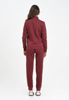 PUMA Tuta Ess + Textured Foil FZ bordeaux da donna 692202 96 PUMA 