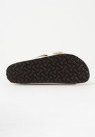 BIRKENSTOCK Ciabatte Arizona Big Buckle Birko-Flor bianco perla da donna 1020021 . BIRKENSTOCK 
