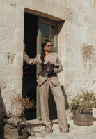 MAX MARA Pantalone elegante EZIANA beige da donna 2526136041600 002 MAX MARA 