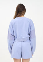 THE NORTH FACE Felpa girocollo Terry Oversized lilla da donna NF0A8C2C0VI1 . THE NORTH FACE 