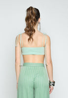 SANTAS Top ICE CREAM verde menta da donna PV25014 VERDE SANTAS 