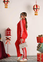 ADIDAS ORIGINALS Felpa con zip Adicolor Classics SST rossa da donna IK4032 . ADIDAS ORIGINALS 