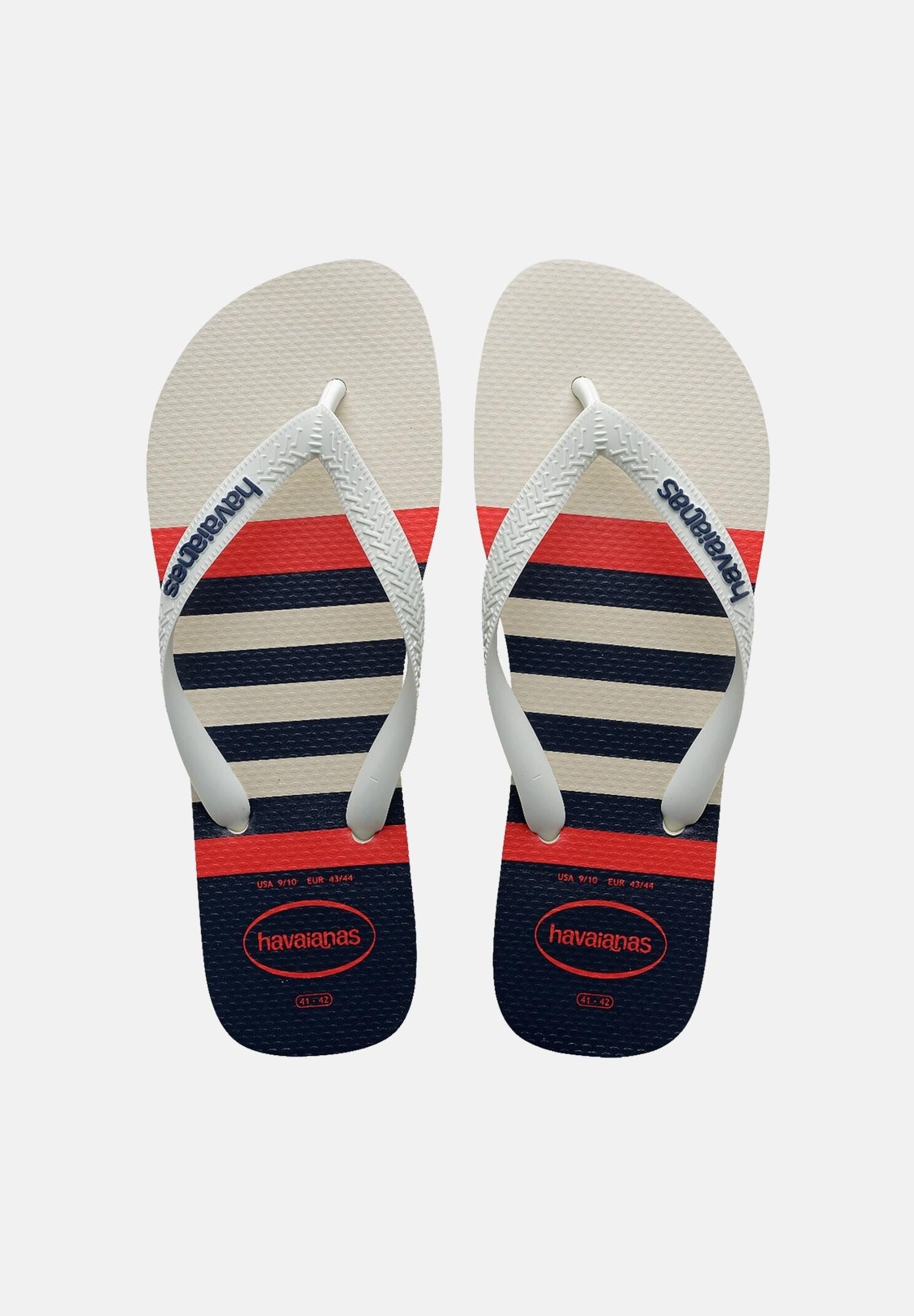 HAVAIANAS Infradito Havaianas Top Nautical bianchi da uomo 4137126 6349 HAVAIANAS 
