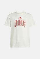 ADIDAS PERFORMANCE T-shirt a manica corta Stadium Lettering bianca da bambino KD3453 . ADIDAS PERFORMANCE 