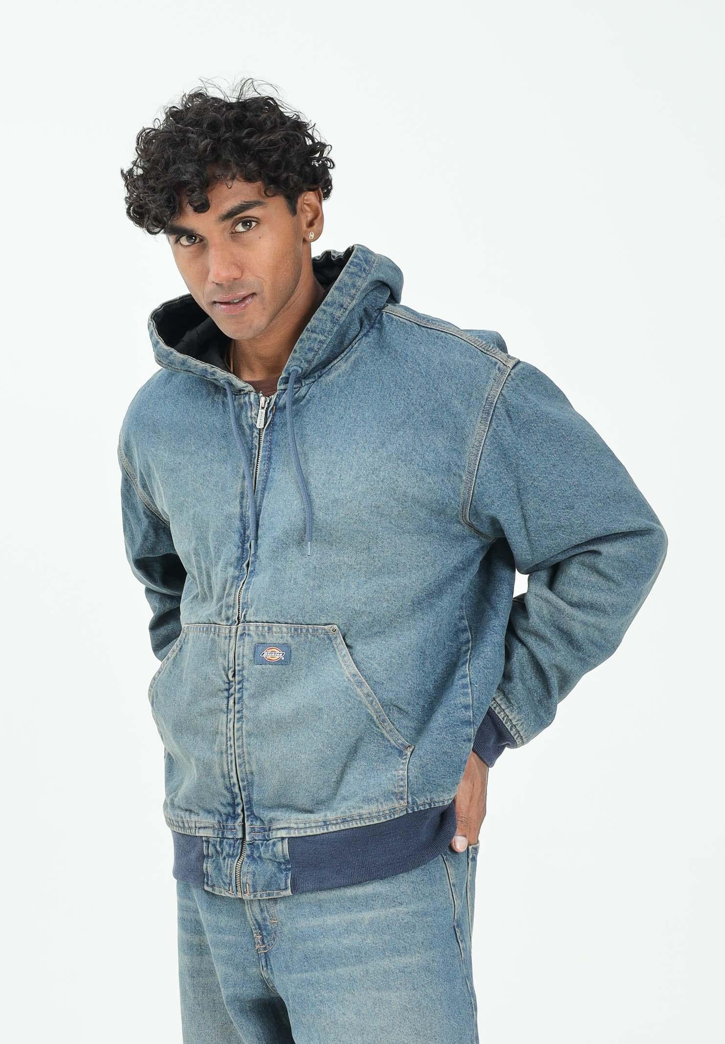 DICKIES Giubbotto di jeans Hilham in denim vintage da uomo DK0A87OAL231 . DIckies 