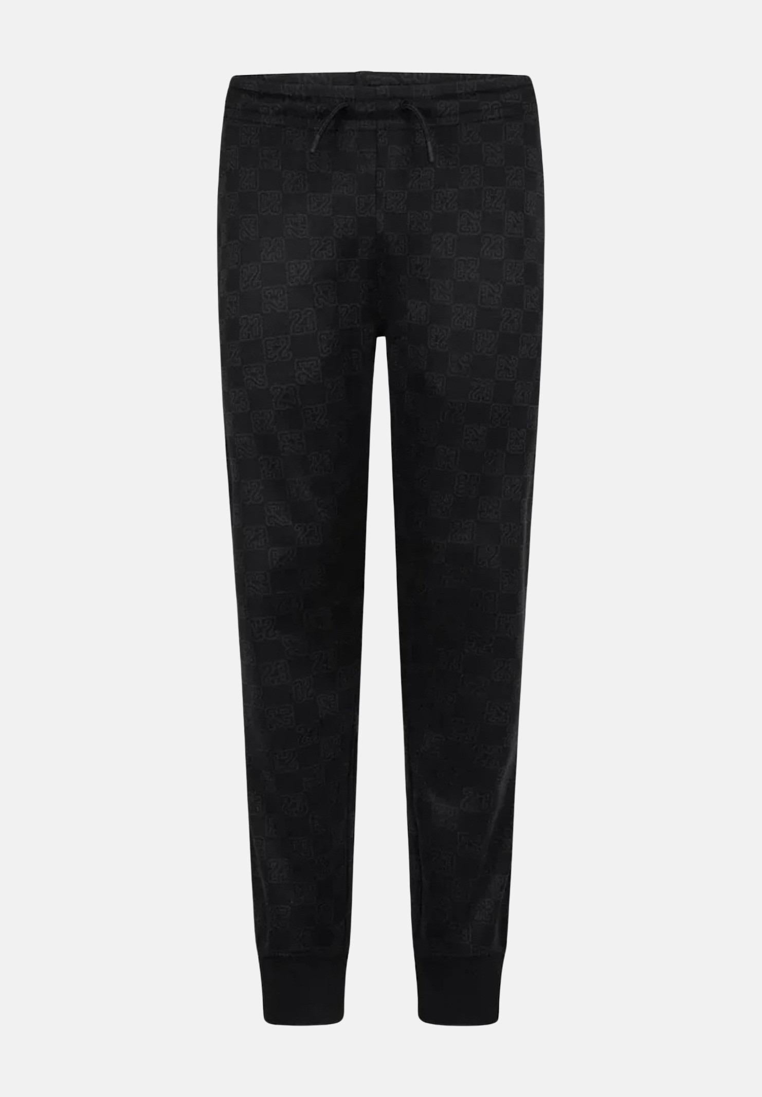 Pantalone sportivo nero da bambino con pattern 23 95D378 023 JORDAN 