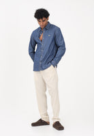 LACOSTE Camicia in denim medio da uomo CH9084 MK9 LACOSTE 
