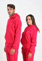 LACOSTE Felpa con cappuccio color fragola per uomo e donna SH9623 U8X LACOSTE 