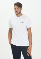 TOMMY HILFIGER T-shirt a manica corta bianca da uomo con logo MW0MW39355YBR  TOMMY HILFIGER 