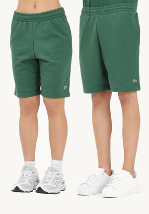 LACOSTE Shorts sportivo verde per uomo e donna con logo GH9860 132 LACOSTE 