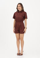 PATRIZIA PEPE Tuta corta marrone da donna 2T0095A9B9 B887 PATRIZIA PEPE 