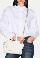 ARMANI EXCHANGE Borsa a mano panna da donna con logo XW002159AF19892 U1003 ARMANI EXCHANGE 