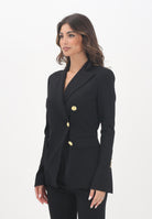 PINKO Giacca doppiopetto nera da donna 105573A24C Z99 PINKO 