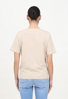 ONLY T-shirt a manica corta beige da donna 15270390 SilverLining ONLY 