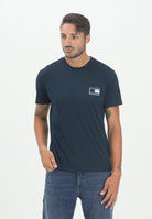 TOMMY JEANS T-shirt a manica corta blu da uomo con logo DM0DM21577C1G  TOMMY JEANS 